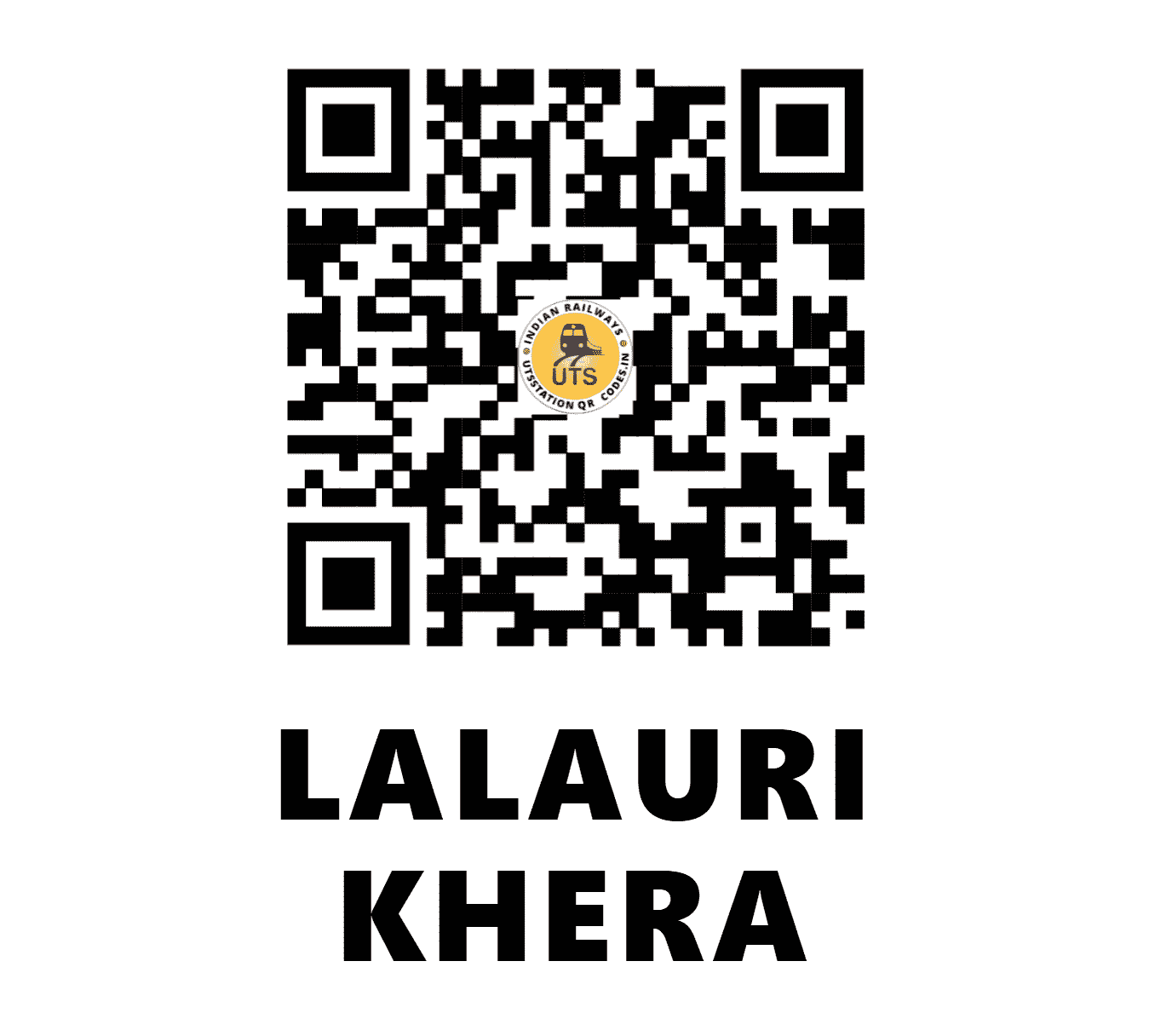 UTS QR Code for LALAURI KHERA - LUA (NE - UTTAR PRADESH)